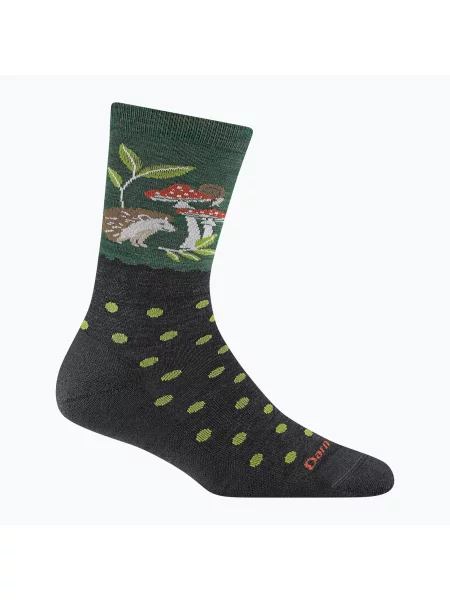 Șosete pentru femei Darn Tough Wild Life hedgehog moss