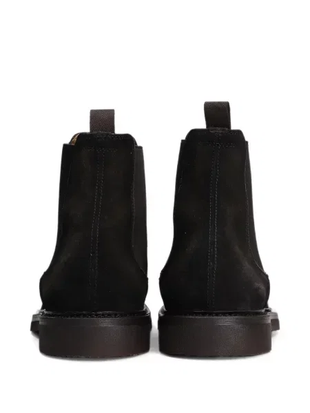 Botine chelsea Officine Creative din piele de căprioară maro