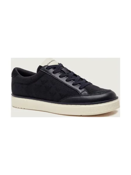 Emporio Armani Sneakers cu adaos de piele
