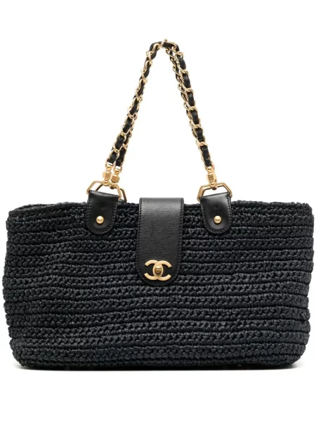 Kabelka Chanel Pre-owned černá
