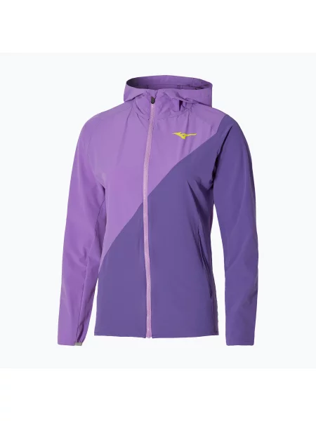 Kurtka tenisowa Mizuno Mugen Hooded Jacket patrician purple fioletowa
