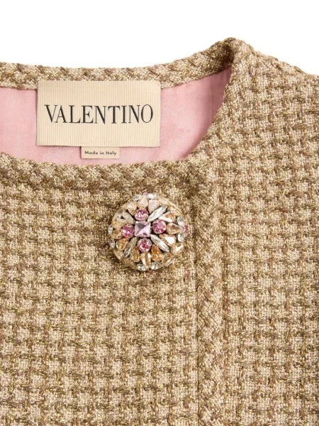 Костюм мини рокля Valentino Garavani от туид