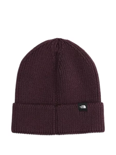 Căciulă The North Face cu autograf violet