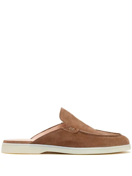 Pantofi loafer Forsa din piele de căprioară maro