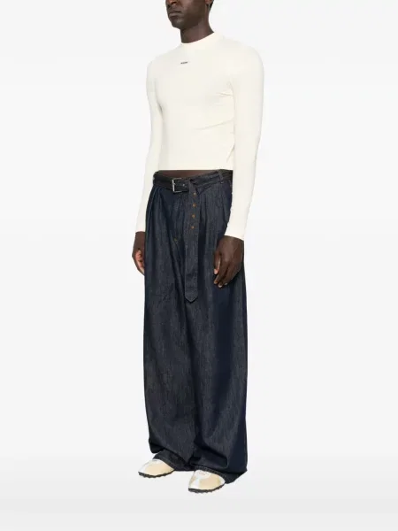 Lung tricou Jacquemus cu autograf