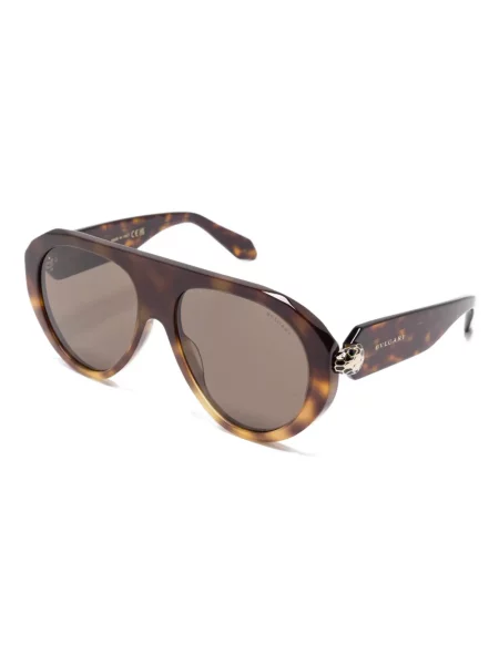 Ochelari de soare Bvlgari maro