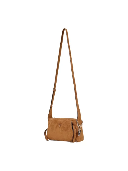 Torebka crossbody Guess brązowa