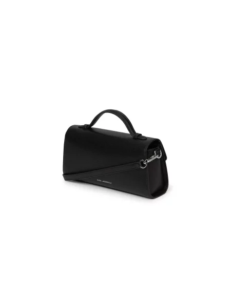 Karl Lagerfeld crossbody torbica iz umetnega usnja K/RSG črna