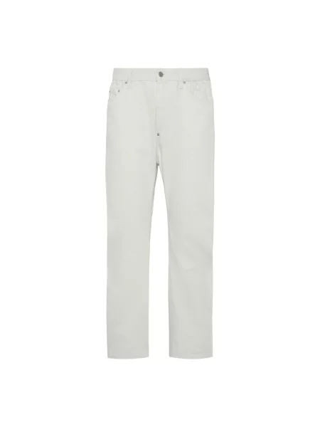 Jeansy straight leg Dsquared2 białe