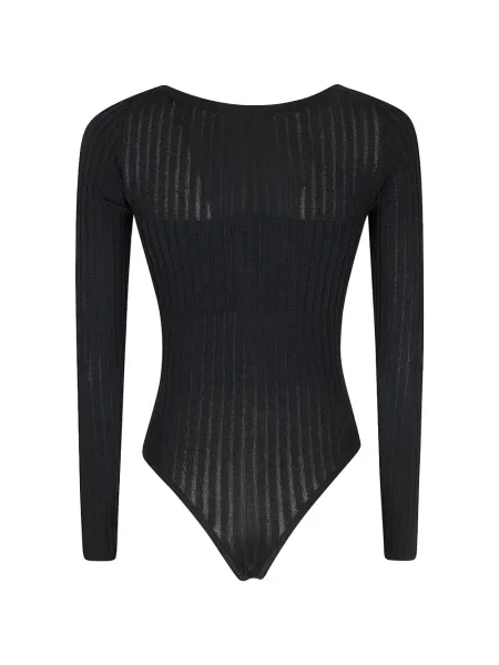Body Elisabetta Franchi lung negru