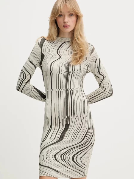 Rochie mini Desigual alb