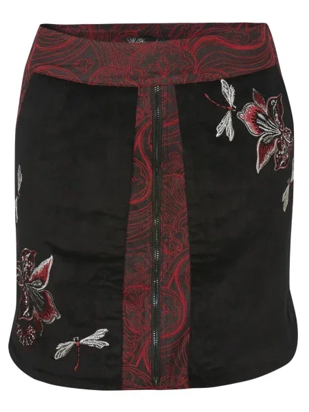 KOROSHI Krilo kamen / rdeča srebrna črna