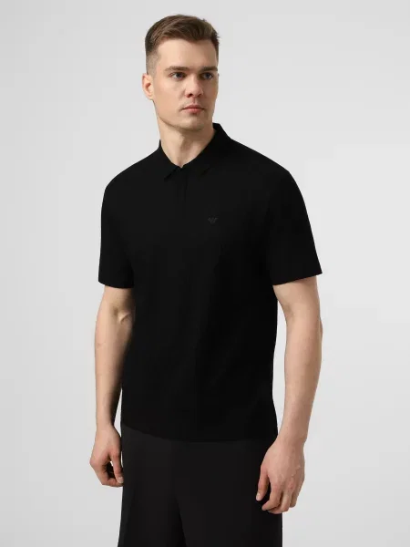 Поло Emporio Armani чорний