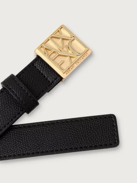 Armani Exchange ремінь зі штучної шкіри