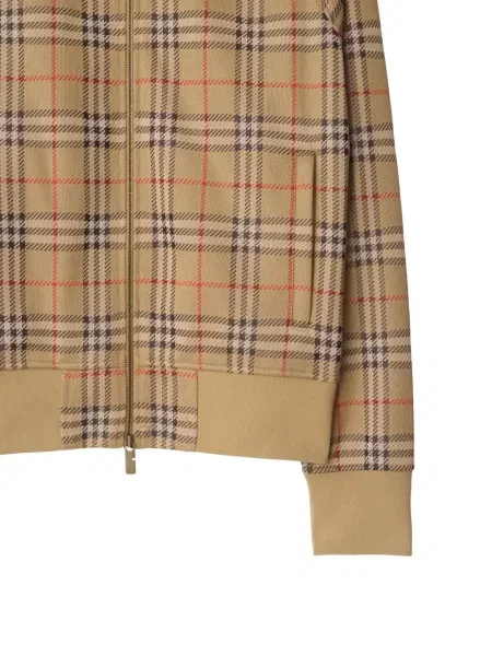 Geacă Burberry în carouri alergare