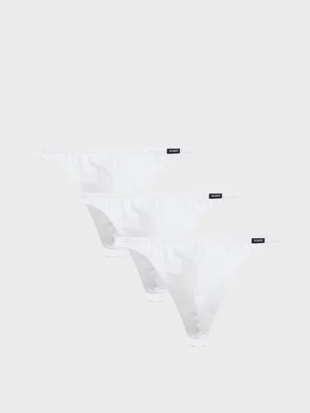 Стрінги Atlantic білі