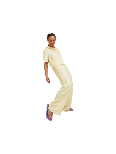 Pantaloni Jjxx alb
