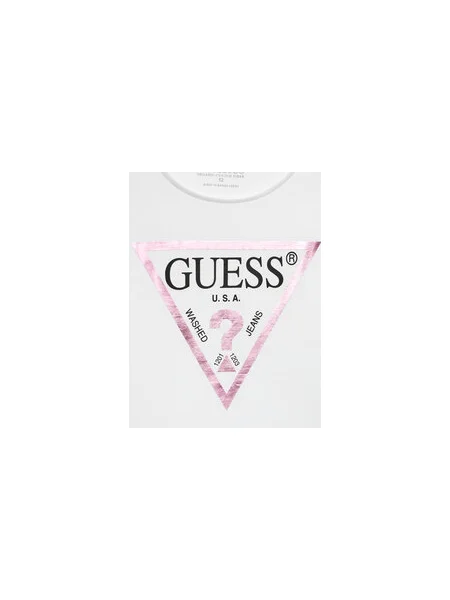 Guess Póló Regular Fit fehér