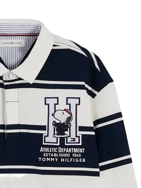 Koszulka polo dziecięca Tommy Hilfiger biała