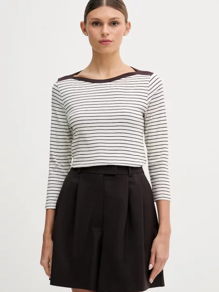 United Colors of Benetton longsleeve beżowa