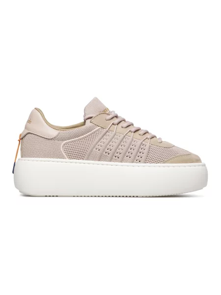 Sneakersy Barracuda zamszowe różowe