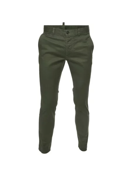 Pantaloni chino Dsquared2 verde