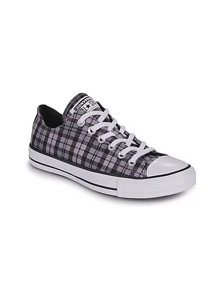 Superge Converse Chuck Taylor All Star s karirastim vzorcem siva