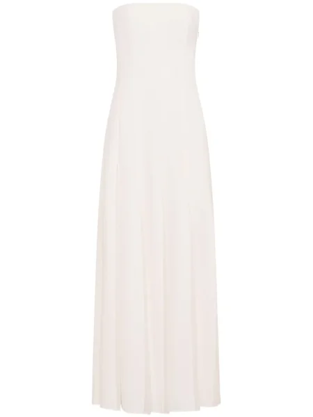Maksi sukienka maxi Nicholas garniturowa biała