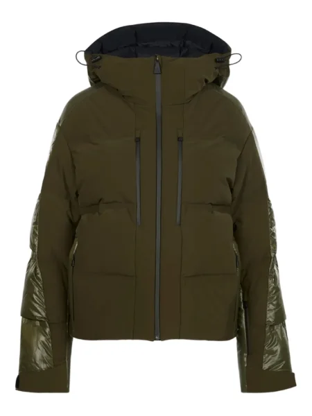 Geacă Aztech Mountain cu glugă verde