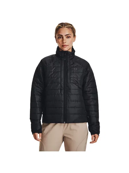 Prošívaná bunda Under Armour černá