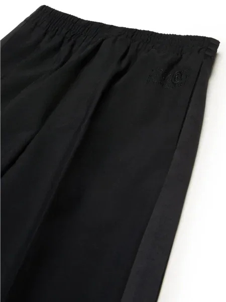 Spodnie dziecięce Mm6 Maison Margiela czarne