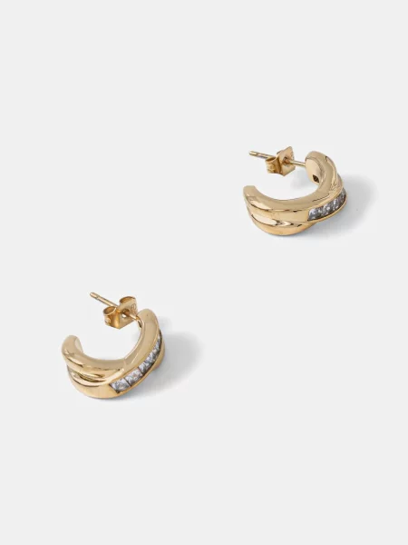 Pozlačeni uhani EDBLAD Andorra zlata