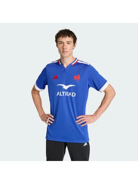 Koszulka France Rugby Home Replica niebieska