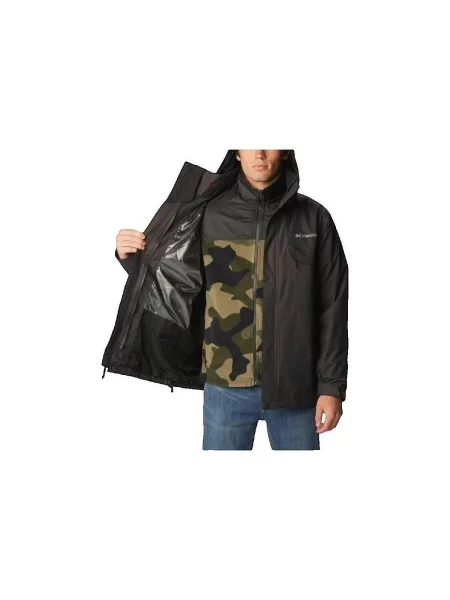 Geacă Columbia din fleece negru