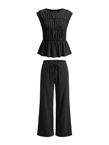 Imily Bela Costum cu pantaloni negru