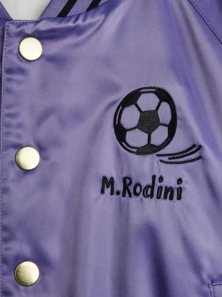 Dětska bomber bunda Mini Rodini fialová