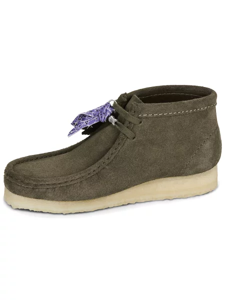 Botine Clarks Originals verde