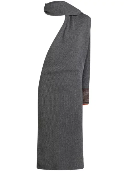 Rochie midi Etro tricotate gri