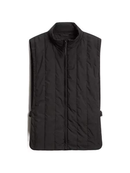 Vestă Woolrich din microfibră negru