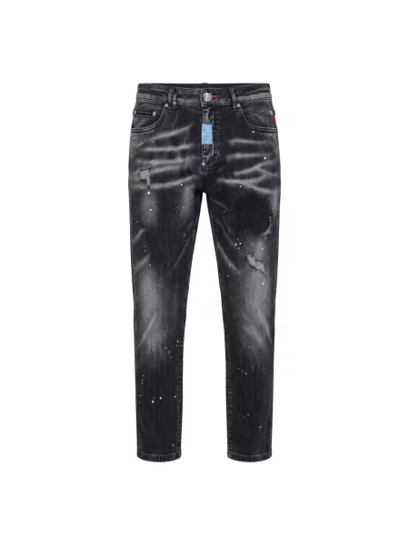 Jeansy Philipp Plein czarne