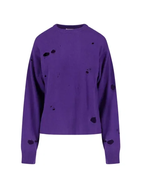 Pulover Gimaguas zdrențuiți violet