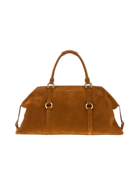 Torebka Alexander Mcqueen brązowa
