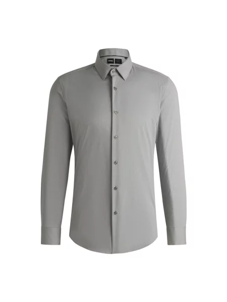 Koszula Boss casual niebieska