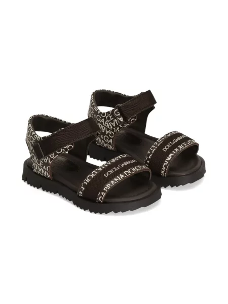 Sandały dziecięce Dolce And Gabbana czarne