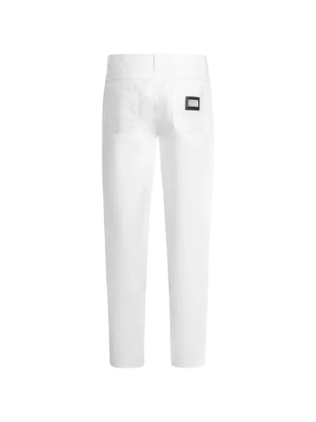 Pantaloni Dolce & Gabbana alb