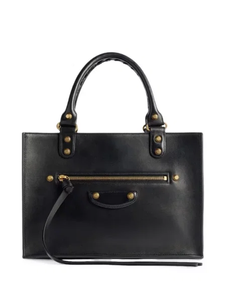 Geantă shopper Balenciaga din piele negru