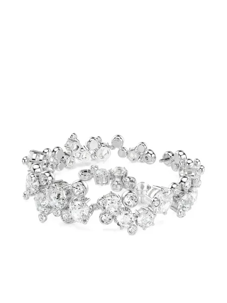 Brăţară Swarovski de cristal argintiu