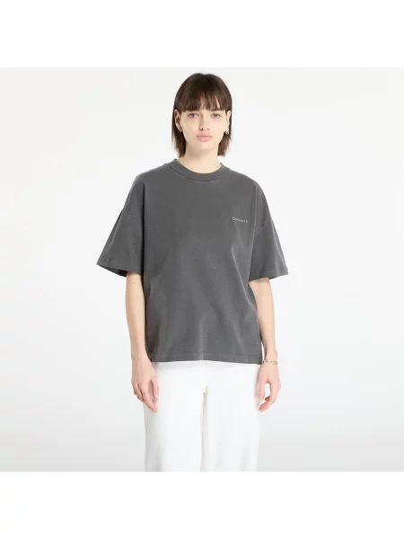 T-shirt Carhartt WIP S/S Benton T-Shirt UNISEX Graphite Garment Dyed XS