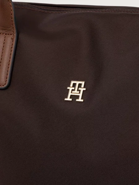 Tommy Hilfiger шопинг чанта дамска кафяво