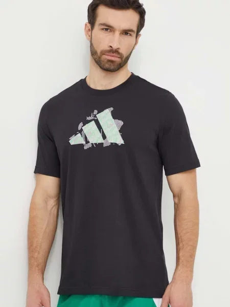 Tricou Adidas Performance negru